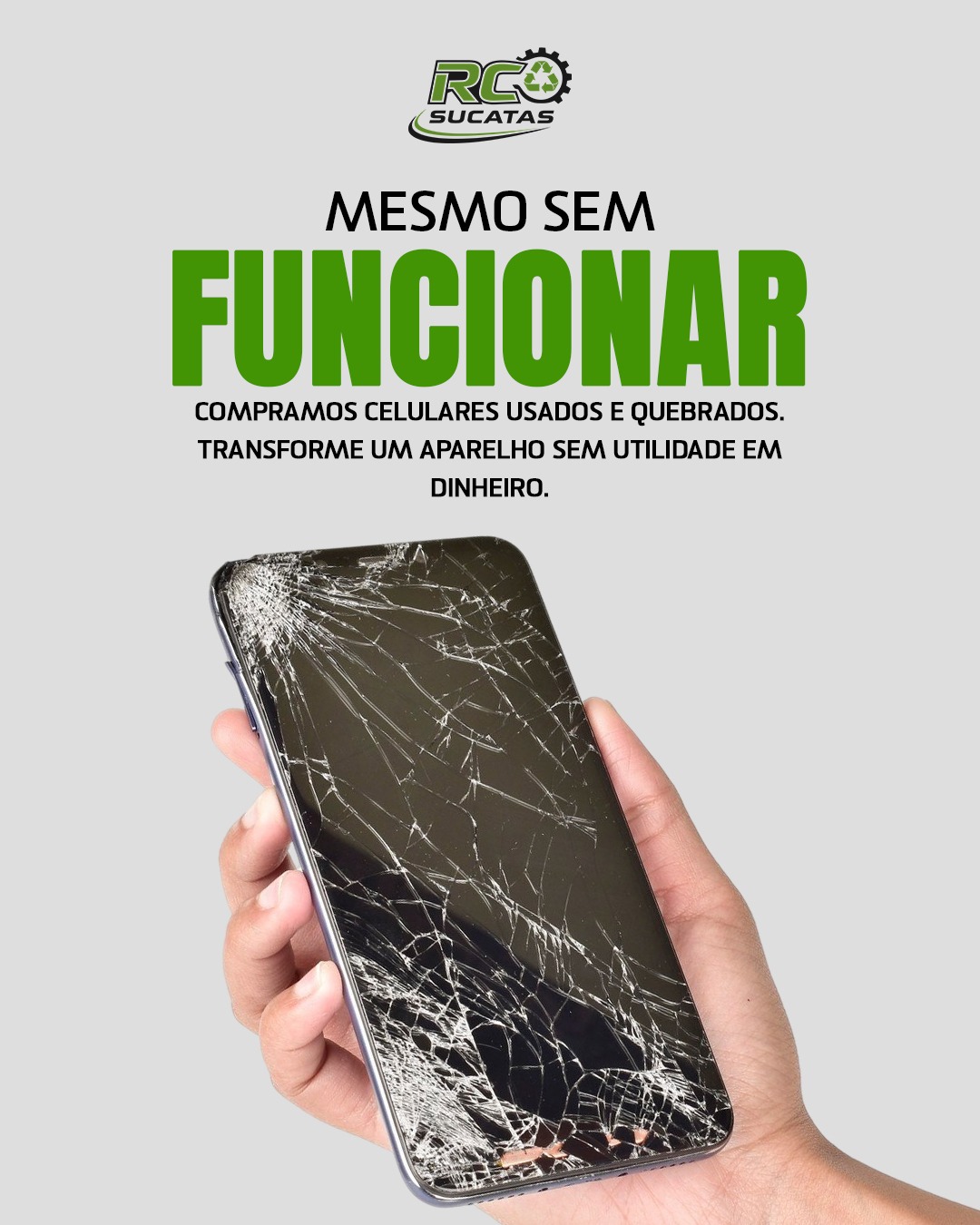 Mesmo sem funcionar