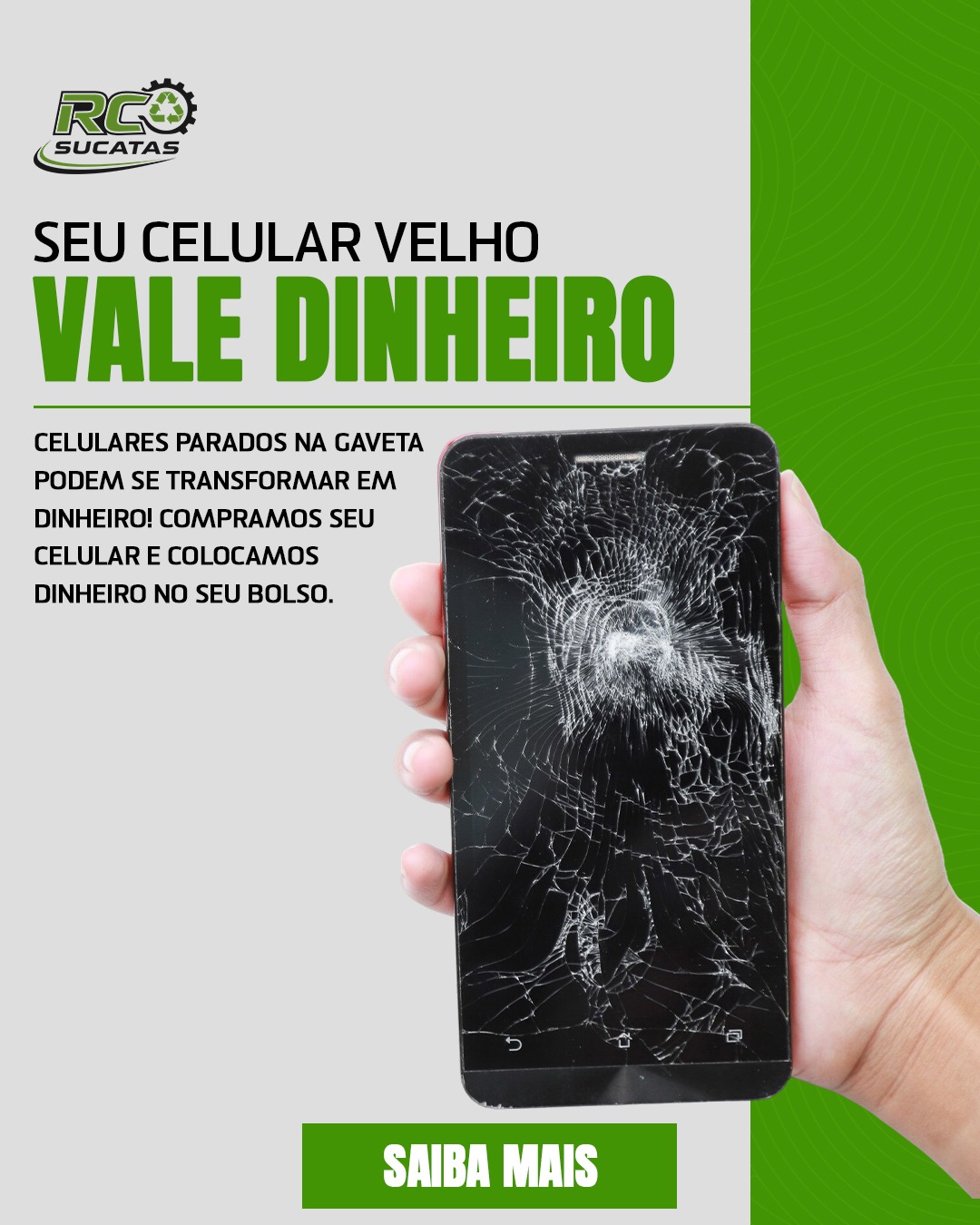 Seu celular velho vale dinheiro